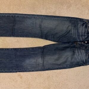 Levi's Dark Blue Straight Jeans
